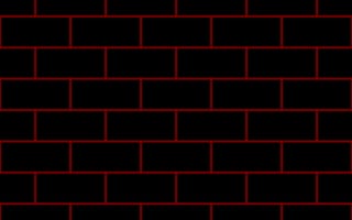 Картинка redblack bricks, абстрактные, черные, красые, кирпичи