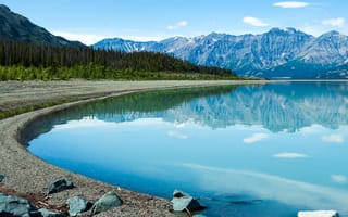 Картинка природа, горы, озеро