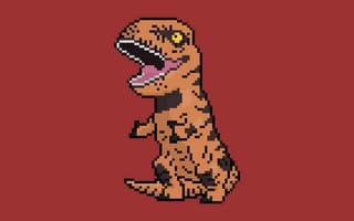 Картинка dinosaurio, t-rex, traje, скины, динозавр