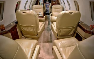 Картинка luxury, private plane, роскошные, самолет, полет
