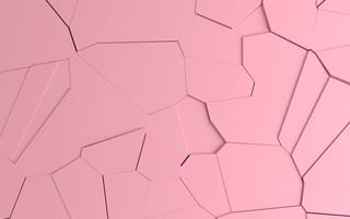 Картинка pieces, shattered, smashed, розовые, сломанный, треснутые, взрыв