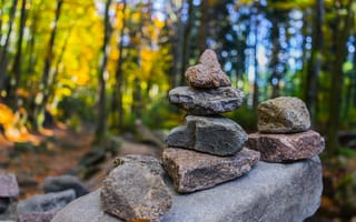 Картинка 4k, gorest, 4k blur image, природа, камни, размытые