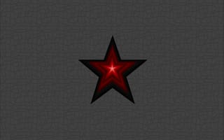 Картинка red star leather, красые, дизайн, звезда, кожа