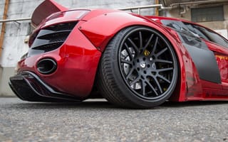 Картинка audi, audi r8, машины, ауди, тюнинг