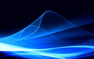 Картинка energy flows, абстрактные, синие, энергетики, поток