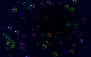 Картинка colorful bubbles, абстрактные, красочные, пузыри