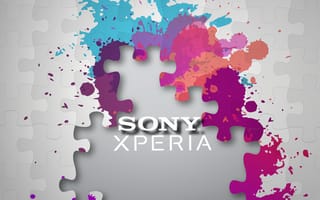 Картинка sony, xperia, абстрактные, серые, сони, пазлы