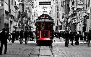 Картинка tram, красые