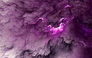 Картинка абстрактные, природа, пейзаж, фиолетовые