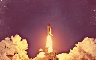 Картинка shuttle, космос