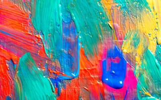 Картинка art, acrylic paint, абстрактные, арт, красочные, цветные, рисунки