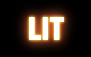 Картинка lit, неоновые