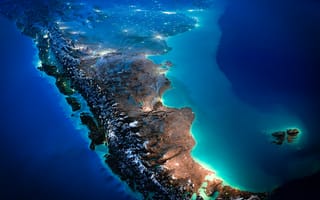 Картинка bolivia, cordilleradelosandes, malvinasargentinas, satelite, sudamerica, uruguay, земля, америка, аргентина, чили