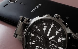 Картинка sony, xperia, xperia live watch, сони, часы