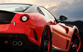 Картинка back view, carlifornia, ferrari, крутые, красые, машины, супер, вид, феррари, гоночные, турбо, италия