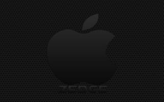 Картинка apple, черные, логотипы, дизайн, эпл, металл, телефон, технологии, стальные