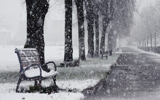 Картинка зима, романтика