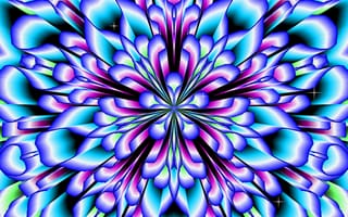 Картинка ruffle, mandala ruffle 3, абстрактные, мандала