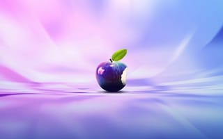 Картинка 3d, apple, логотипы, эпл, 3д, фрукты