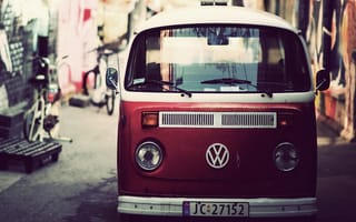 Картинка caravan, karavan, volkswagen, volkswagen klasik, машины, классика, фольксваген