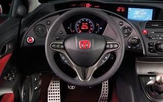 Картинка honda, hud, машины, хонда, цивик