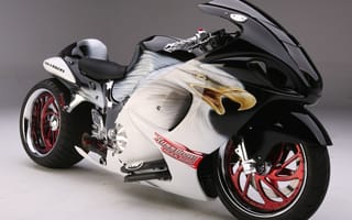 Картинка black hayabusa, suzuki, hayabusa, черные, сузуки
