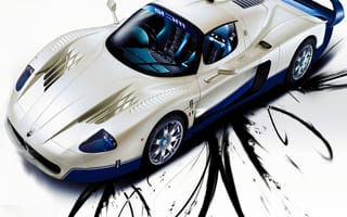 Картинка hd, крутые, машины, белые