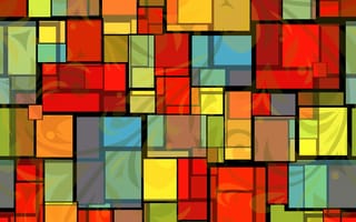 Картинка abstract cubes, абстрактные, цветные, кубы