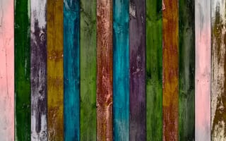 Картинка colored boards, цветные, дерево