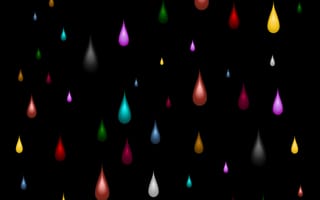 Картинка colorful drops 23, абстрактные, красочные, капли