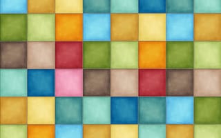Картинка squares multicolored, multicolored, абстрактные, дизайн, квадраты
