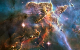 Картинка bopp, hale, hubble, zedgespace, carina nebula, крутые, космос, туманность, астрономия