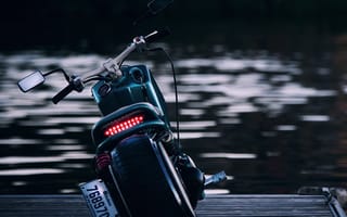 Картинка черные, крутые, мотоциклы