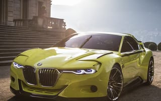 Картинка bmw, желтые, бмв, спортивные, германия