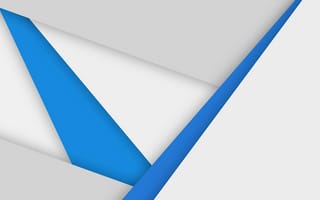 Картинка google, абстрактные, синие, дизайн, белые, гугл, материал