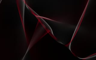 Картинка art, string art red 52, абстрактные, красые, арт, нить