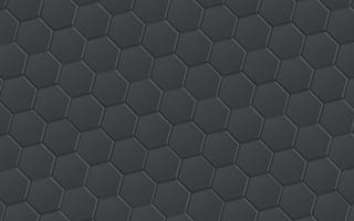 Картинка hex, черные, дизайн, серые, металлические, многоугольник, шестиугольники, монохромные