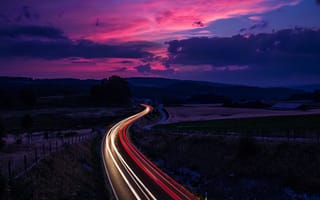 Картинка hd, природа, дорога