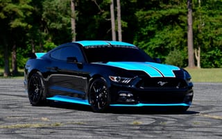 Картинка usa, tuned ford mustang, америка, сша, форд, мустанг, тюнинг