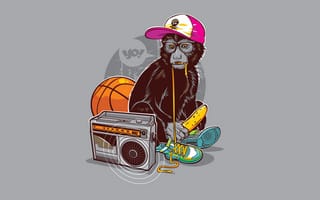 Картинка monkey wimp, обезьяны, макс
