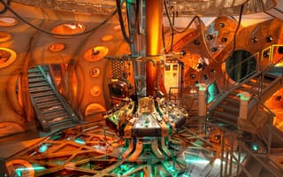 Картинка tardis inside, доктор, внутри, кто, тардис