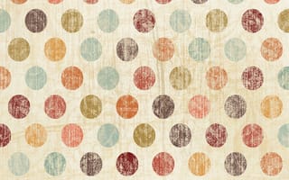 Картинка vintage polkadots, абстрактные, винтаж