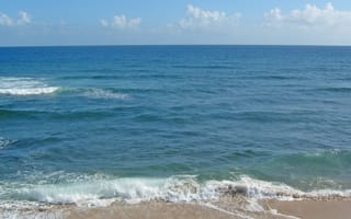 Картинка beach and sea, море, пляж