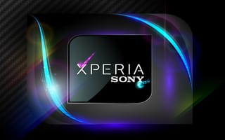 Картинка sony, xperia, xperiasony, абстрактные, цветные, свет, неоновые, сони