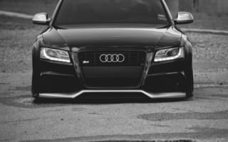 Картинка audi s5, черные, машины, ауди