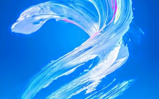 Картинка sony, xperia x, xperia x ice, абстрактные, синие, белые, вода, сони, лед