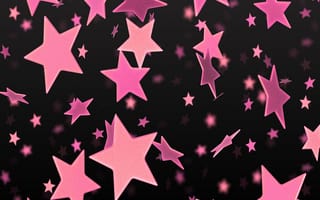 Картинка purple flying stars, flying stars, абстрактные, фиолетовые, звезды, полет
