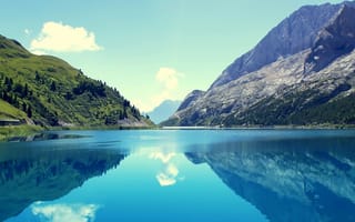 Картинка природа, синие, прекрасные, небо