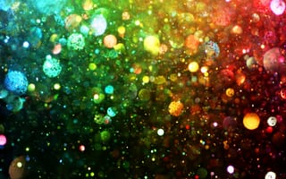 Картинка glittery, rainbow abstract, абстрактные, радуга, сияние