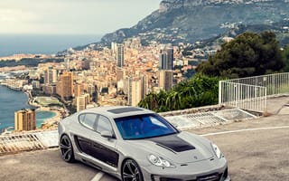 Картинка porsche, porsche panamera, машины, город, вид, порше